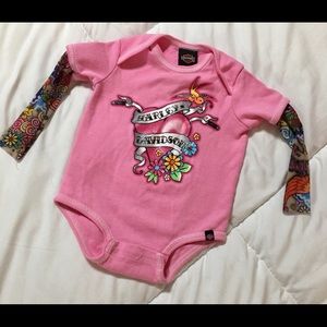 Harley Davidson onsie